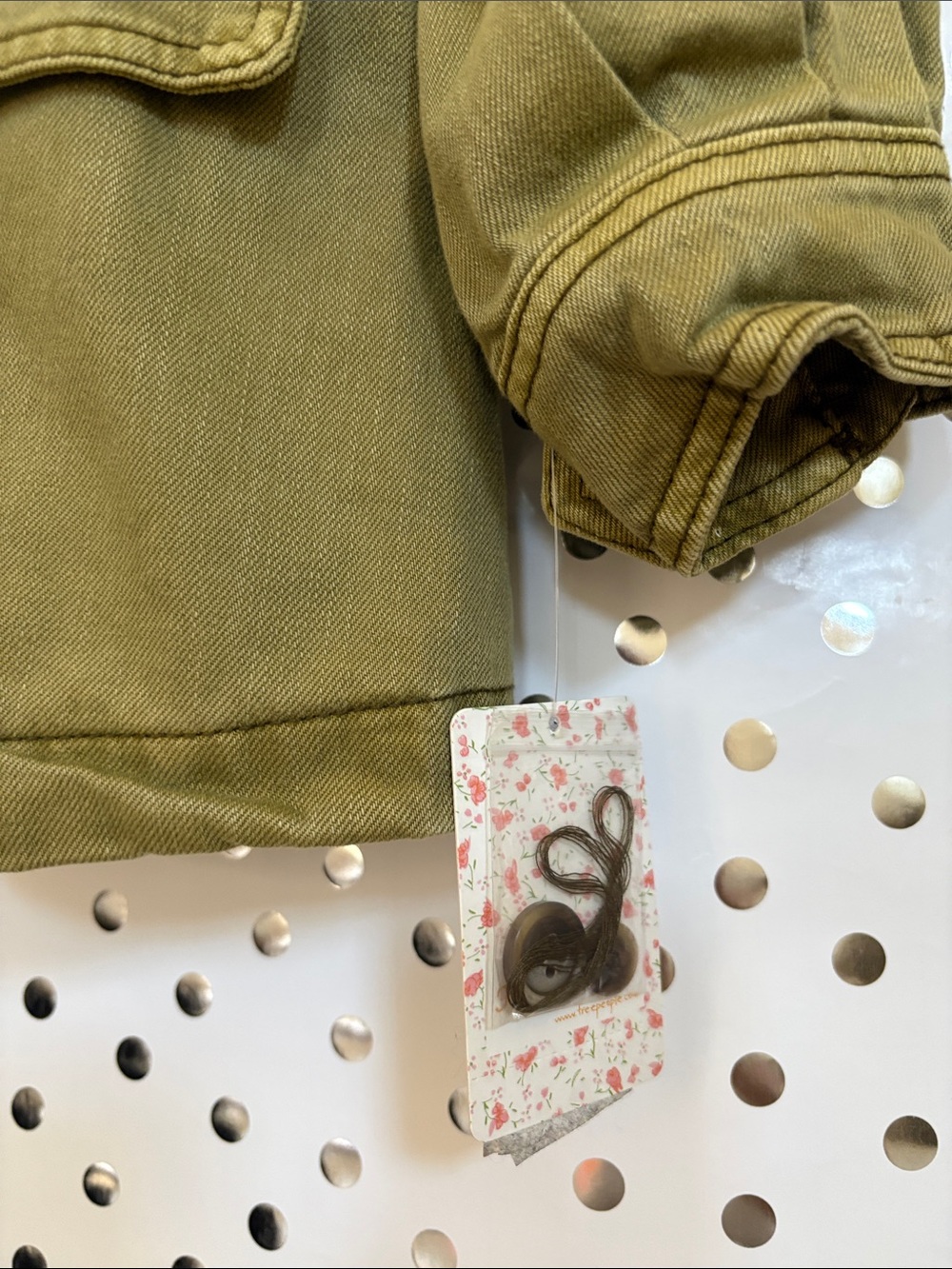 Free People Seize The Day Military Jacket ~ - Picture 11 of 14